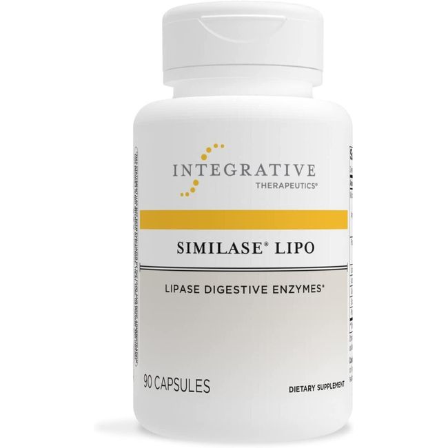 Integrative Therapeutics | Similase Lipo - Lipase Digestive Enzymes | 90 caps