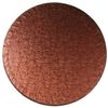 EliteKoopers 14 Inch Brown Round Shape Double Thickness Cake Board (2 Pcs)