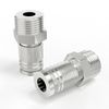 GASHER 10PCS 3/4-Inch Male Industrial Coupler,1/4 Basic Flow Quick Connect Air Coupler