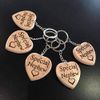 Special Nephew Keyrings & Keychains Wooden Gift