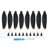 8pcs Gold Low-Noise Propellers Foldable Drone Props Blades for DJI Mavic Mini
