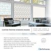 Windowpix ShadePix Blackout Roller Window Shade Custom 10 x 54 Light Stone