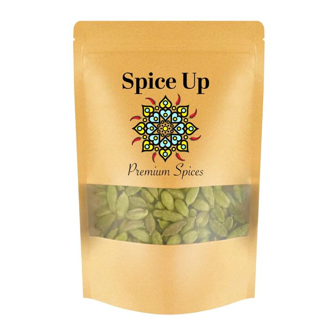 Spice Up Green Cardamon Seed (50) Selected Product, Additive-Free Green Cardamon Seed