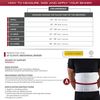 OTC Abdominal Binder, 10-Inch Chest and Rib Panel Support for Men and Women, Elastic, White, 2X-Large