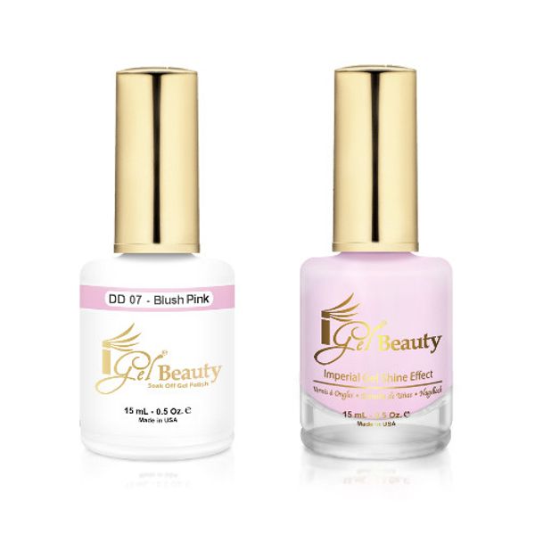iGel Gel & Lac DUO 15mL/0.5 oz DD7 - Blush Pink