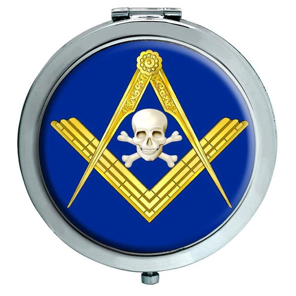 Masonic Skull Compact Mirror