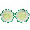 Pretty Coloured Green & White Sunflower Sunglasses