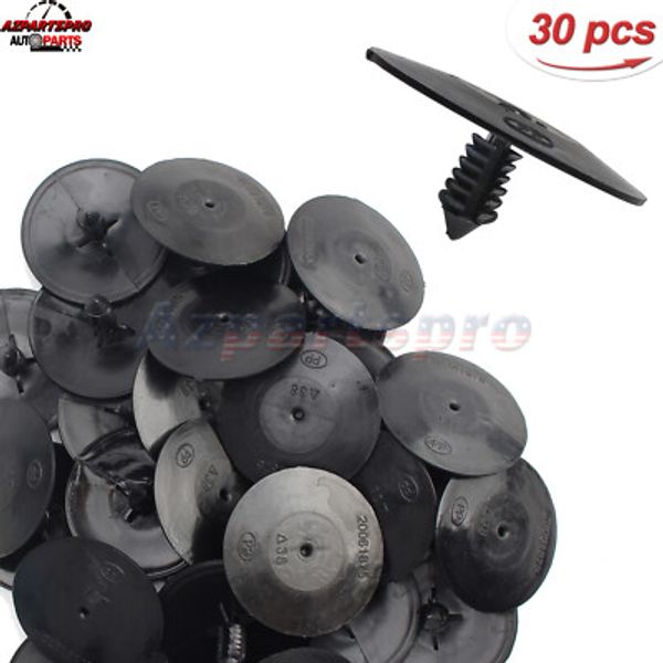 30 HOOD INSULATION RETAINERS! FITS GM CARS CORVETTE C3 C4 C5 C6 C7 CAMARO ETC