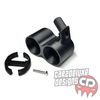 Dual gauge pod mount for 2010-2018 Ram grab handle cap bolt on