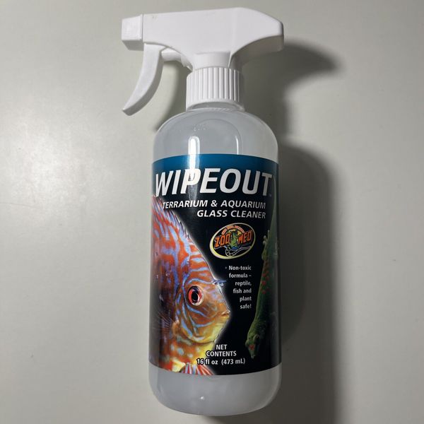 WIPEOUT TERRARIUM/AQUARIUM GLASS CLEANER 16oz