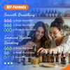 HIQILI Essential Oil Diffuser Lavender, Orange, Peppermint, Tea Tree, Eucalyptus, Lemongrass, Junior Set (10ml*6)