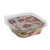 Safe-T-Fresh Squareware 8 oz Clear PET Plastic Clamshell