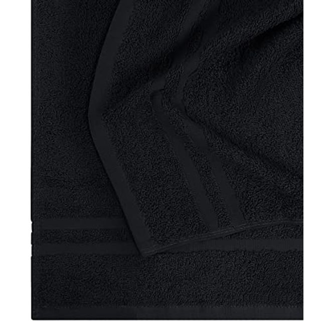 Black Hand Towel Salon Towel 16x27