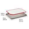 OXO Outdoor Kitchen Cutting Board & Tray,White