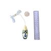 Old Tupton Ware Oval Light Pull with Cord Attached (Snowdrop) - Christmas Hanging Oval Light Pull - Ceramic - Christmas - Easter