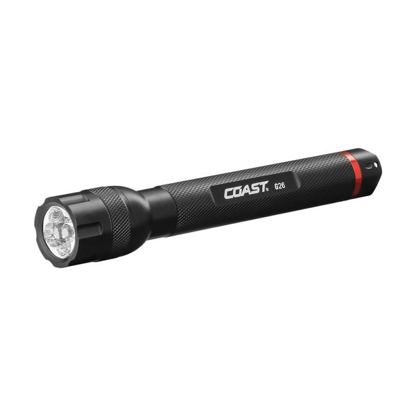 Coast® G26 415 Lumen Bulls-Eye™ Spot Beam LED Flashlight, Batteries Included