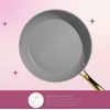 Pink Non Stick Gold Heart Nobs Cookware Set