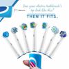 Alayna Replacement Toothbrush Heads Compatible with Oral B Crossaction (4 Pack)