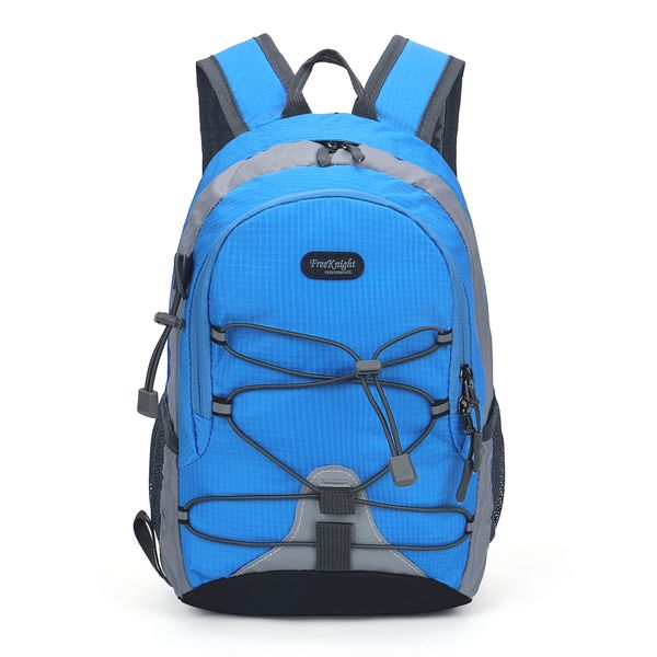 Bseash 10L Small Size Waterproof Kids Sport Backpack,Miniature Outdoor Hiking Traveling Daypack,for Girls Boys Height Under 4 feet (Blue)