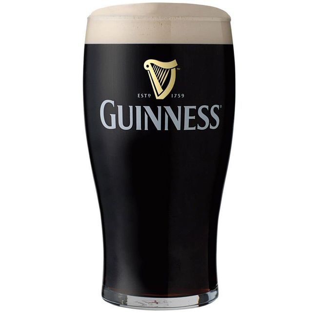 Guinness Embossed Pint Glass