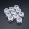 30 Pack Style SA156 Plastic Sewing Machine Bobbins for Brother