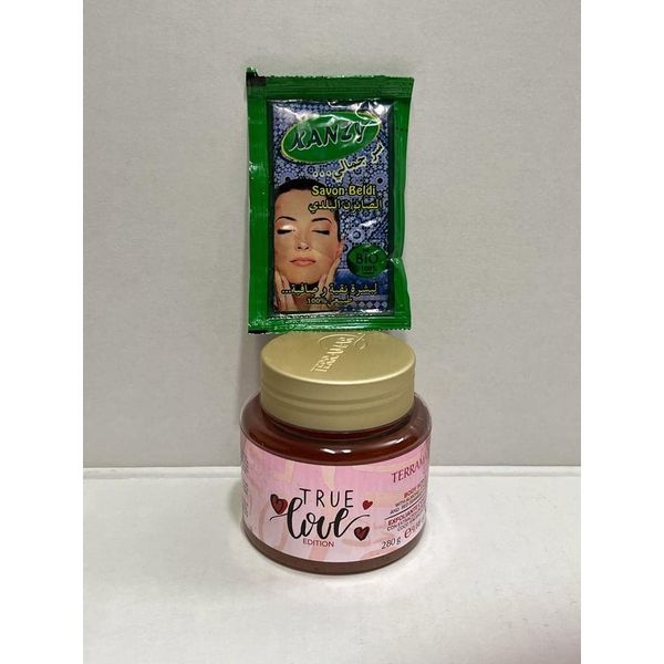Terramar body scrub true love edition 280g with moroccan soap