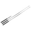 sourcing map 3pcs Telescopic Teachers Pointer Teaching Pointer Stick 39 Inch Retractable Extendable Pointer for Classroom Whiteboard Office Presentation Pointers, Black