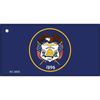 Utah State Flag Novelty Aluminum Key Chain KC-3603