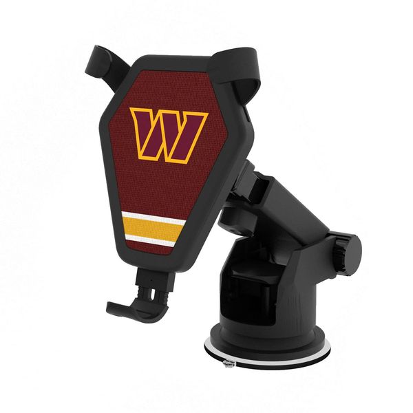 Keyscaper Washington Commanders Stripe Design Wireless Car Charger