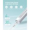 Fairywill Sonic Electric Toothbrush USB Rechargeable 6 Brush Heads 5 Modes Timer