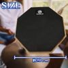 Eivect 8 Inch Drum Pad for Practice Rubber High Bullet Quiet Training Home Practice (Black)