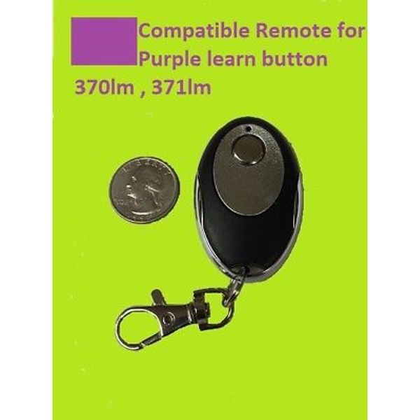 Chamberlain Garage Door Opener Remote Control Part Mini Purple Learn Button 1B