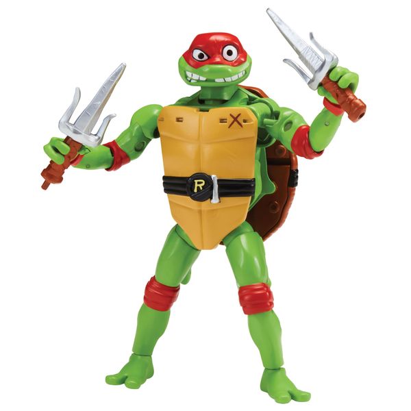 Tales of Teenage Mutant Ninja Turtles: Mutations Deluxe 5.5” Raphael Pet to Ninja Figure by Playmates Toys