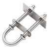 SeaSense 3/8" Stainless Steel Bow/Stern Eye, grey