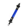 A ABSOPRO Adjustable Front Bumper Lip Lever Splitter Support Mount Rod Blue