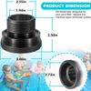 194801 2" Bulkhead for Pentair Clean FNS Plus Quad Nautilus Pool Spa Filter