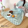 Welfan Meal Apron W Floral Blue