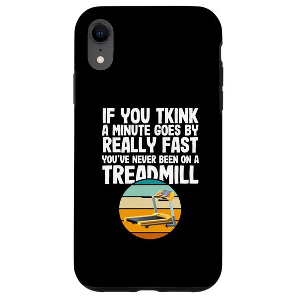iPhone XR Treadmill Running Workout Fitness Exercise Treadmill Runner Case