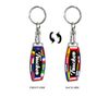 Avisa Stainless steel key chain - Trucker/Flags