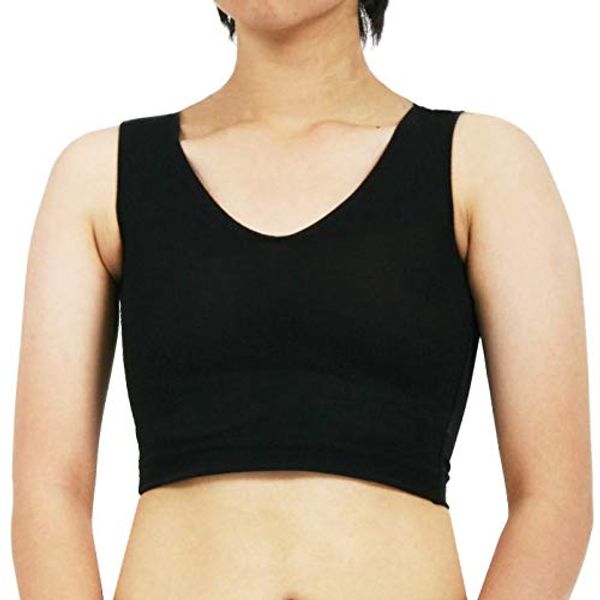 Pan Shirt [Hold Inner] Killing Chest , blk