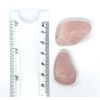 Rose Quartz Large Crystal Tumbled Stones - 1 Pc