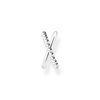 Thomas Sabo EC0023 Single Ball Ear Cuff Double 925 Sterling Silver, Sterling Silver, Not applicable