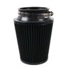 Black 3" 76mm High Flow Inlet Dry Air Filter Cold Air Intake Cone Replacement