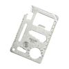 11-IN-1 Multi Function Survival Pocket Card Tool Outdoor Camping Emergency Gear