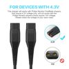 HCJYC 4.3V USB Oneblade A00390 Charger Cable for Shaver,Replacement Power Cord for Norelco One Blade Charger QG3340,A00390,RQ320,RQ328, RQ330,RQ331,RQ338,RQ350,QP2520/90/70/72