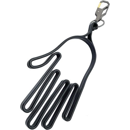 TIKAKU Golf Glove Hanger, Prevents Shape Shape, Golf Glove Holder, Black