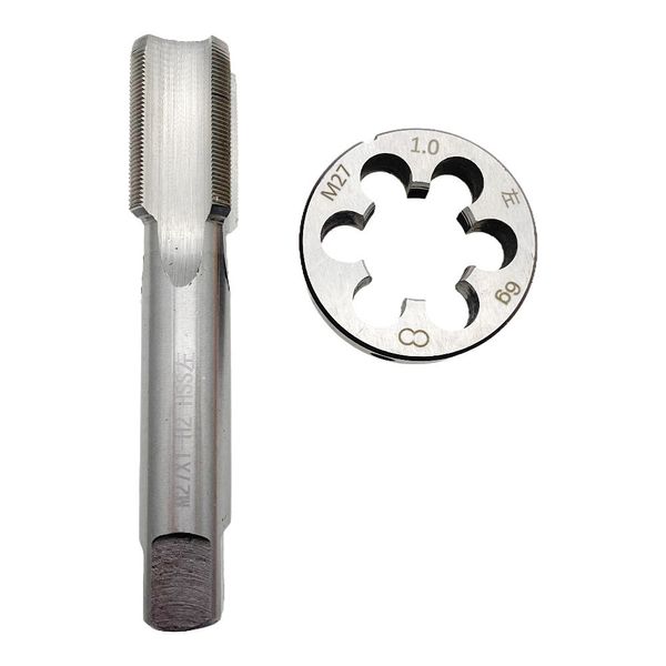 M27 X 1 Tap and Die Set Left Hand LH Machine Thread Tool