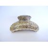 Generic Gray lavender blue abalone sea shell effect hair claw clip