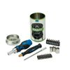 Draper 04775 Stubby Ratchet Screwdriver and Bit Set, Special Edition - Workshop Brew (23 Piece)