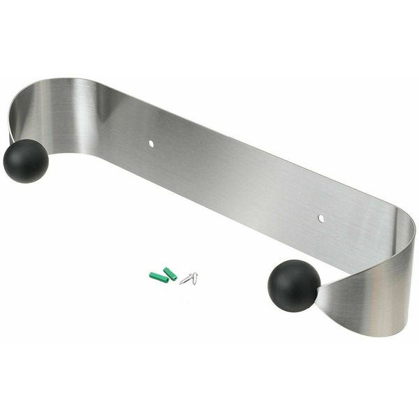 Stainless Steel Paper Towel Holder Under Cabinet Wall Mount Steel Rack Kitchen